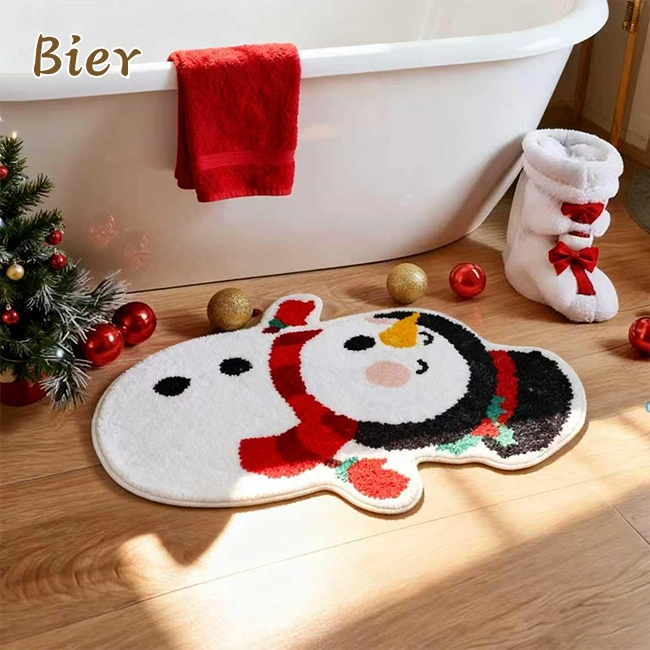 Snowman Bath Mat